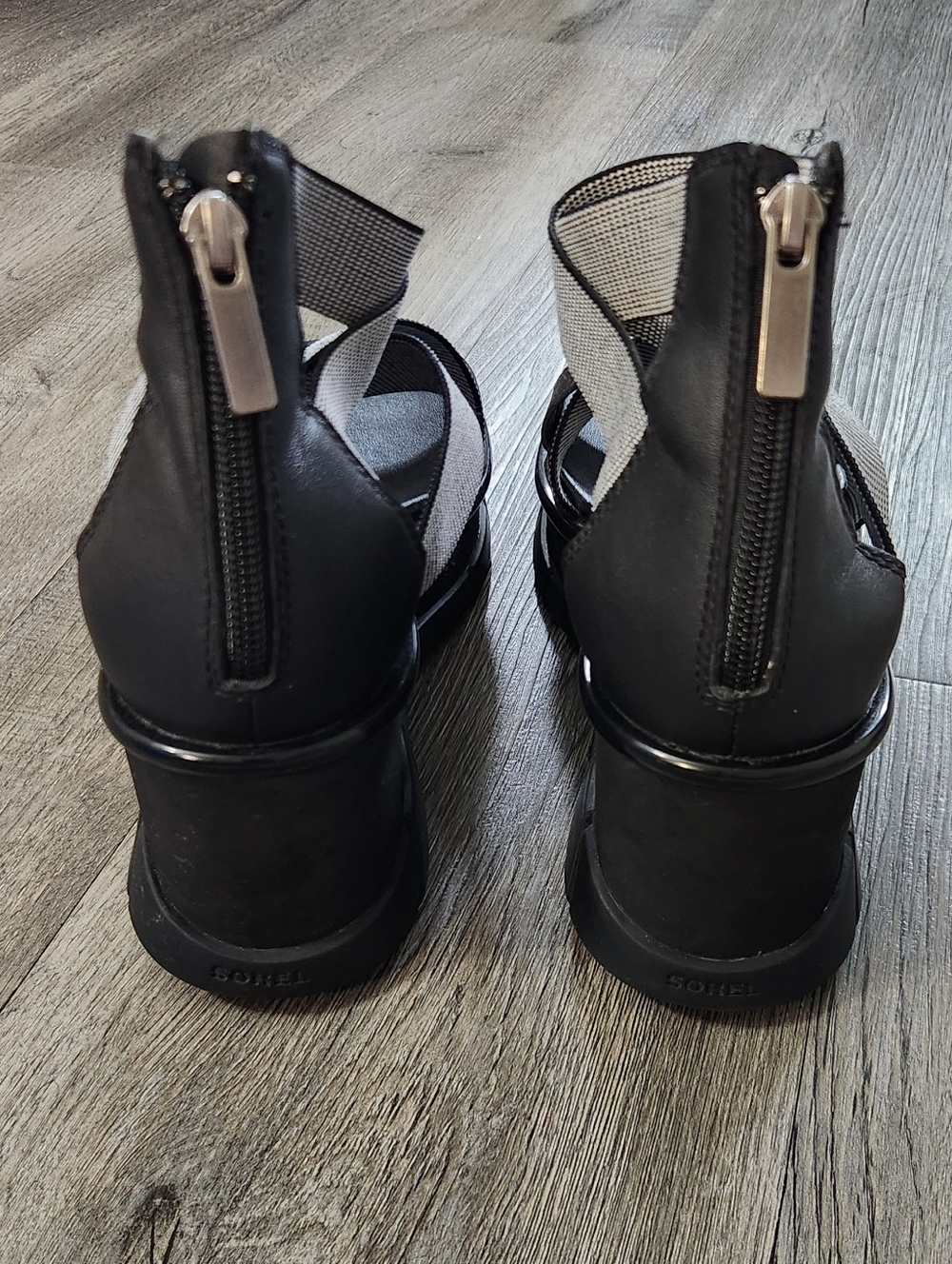Sorel Joaniell Sport Strap Wedge Sandals - Picture 7 of 9